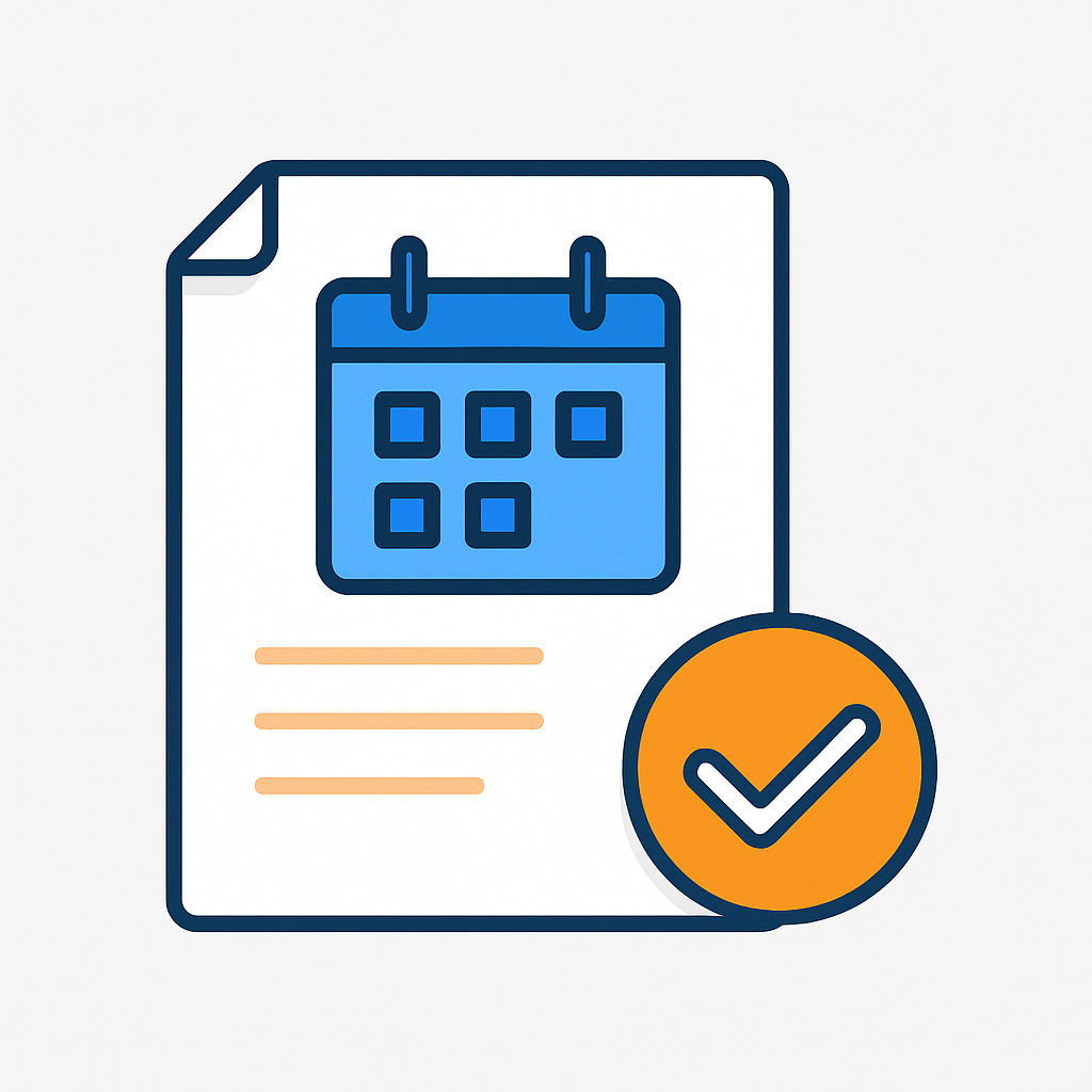 Ferieplanlegging - Dokumentmal