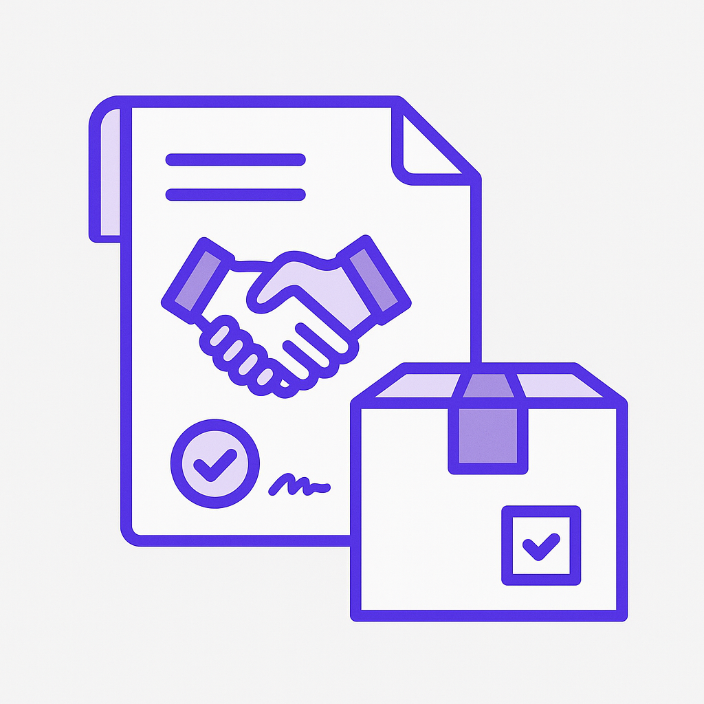 Leveringsavtale - Dokumentmal